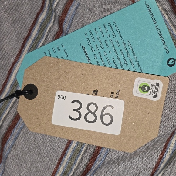 Prana Cardiff Short Sleeve Pocket T-shirt Alloy Stripe Mens Size XXL NWT - Picture 12 of 12